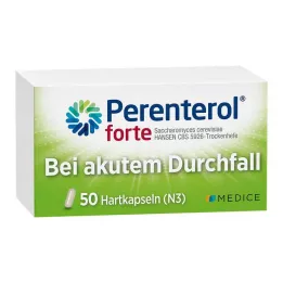 PERENTEROL forte 250 mg cápsulas, 50 uds