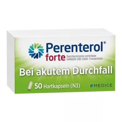 PERENTEROL forte 250 mg cápsulas, 50 uds