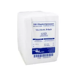 VLIESKOMPRESSEN 10x10 cm no estéril 6x, 100 uds