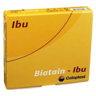 BIATAIN Apósito de espuma Ibu 10x10 cm no adhesivo, 5 uds