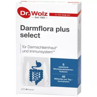 DARMFLORA más cápsulas selectas, 40 uds