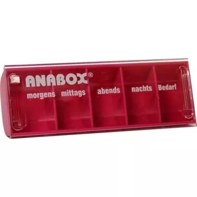 ANABOX Caja de día rosa, 1 ud