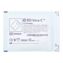 BD VECA-C Apósito de fijación de catéter 6x7,5 cm con ventana, 1 ud