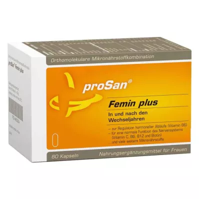 PROSAN Femin plus cápsulas, 60 uds