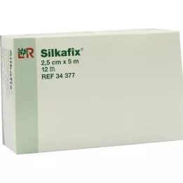 SILKAFIX Yeso adhesivo 2,5 cmx5 m núcleo de cartón, 12 uds