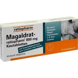 MAGALDRAT-ratiopharm 800 mg comprimidos, 20 uds