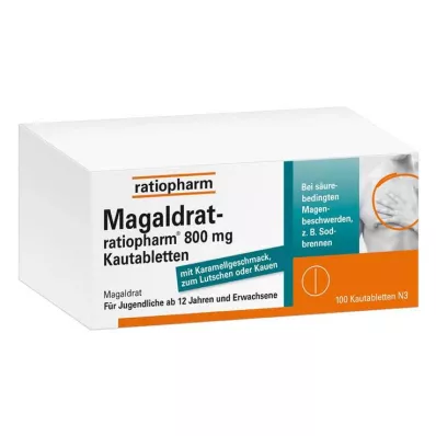 MAGALDRAT-ratiopharm 800 mg comprimidos, 100 uds