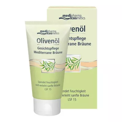 OLIVENÖL GESICHTSPFLEGE Crema bronceadora mediterránea, 50 ml