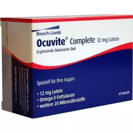 OCUVITE Complete 12 mg Luteína Cápsulas, 60 Cápsulas