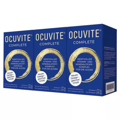 OCUVITE Cápsulas completas de luteína 12 mg, 180 uds