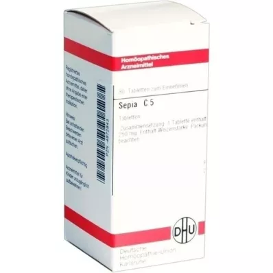 SEPIA C 5 comprimidos, 80 uds