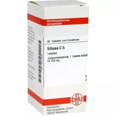 SILICEA C 5 comprimidos, 80 uds