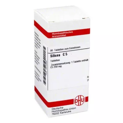 SILICEA C 5 comprimidos, 80 uds