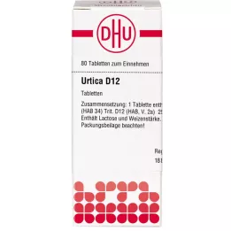 URTICA D 12 pastillas, 80 uds