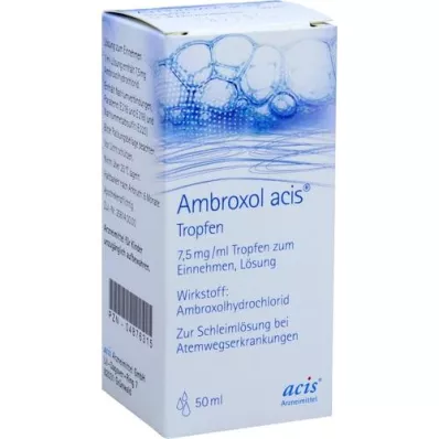 AMBROXOL gotas de acis, 50 ml