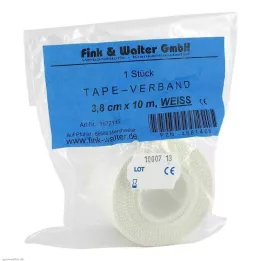 TAPE-Venda 3,8 cmx10 m blanca, 1 ud