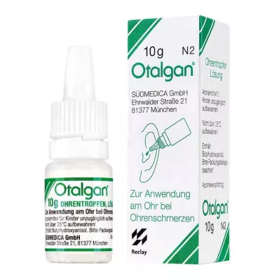 OTALGAN Gotas para los oídos, 10 g OTALGAN Gotas para los oídos, 10 g
