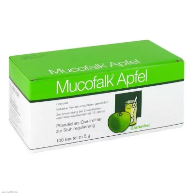 MUCOFALK Grano de manzana.para.la.preparación.de.una.suspensión.para.su.uso.en.una.bolsa, 100 uds