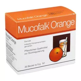 MUCOFALK Naranja Gran. para la preparación de una susp. para uso oral, 20 uds