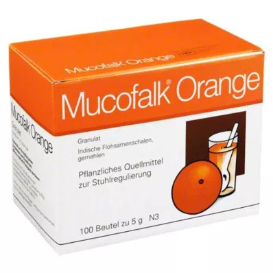 MUCOFALK Naranja Gran. para la preparación de una susp. para uso oral, 100 uds