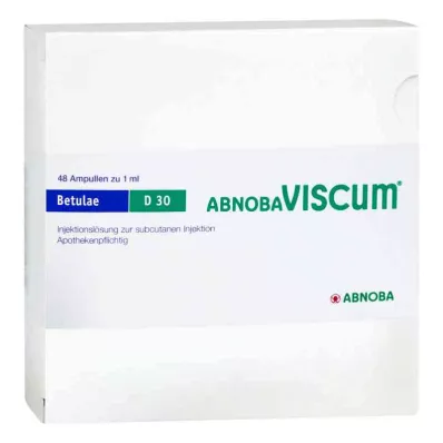 Abnobaviscum Betulae D30 ampollas (48 piezas)
