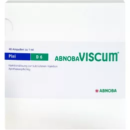 ABNOBAVISCUM Ampollas Pini D 6, 48 uds