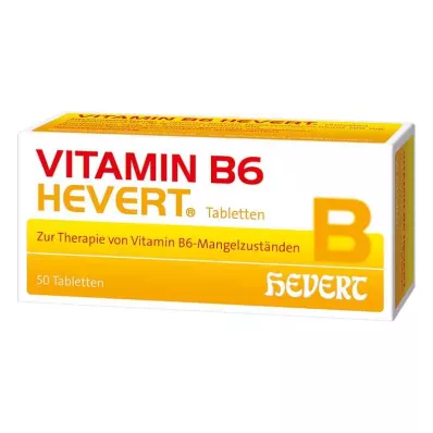VITAMIN B6 HEVERT comprimidos, 50 uds