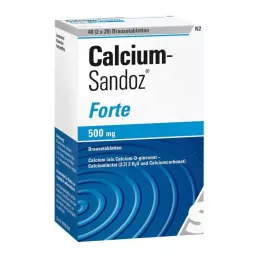 CALCIUM SANDOZ forte Comprimidos efervescentes, 2X20 uds