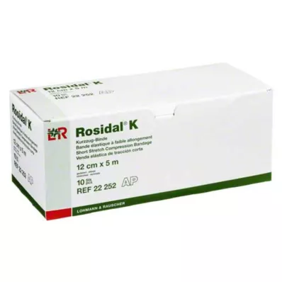 Vendaje Rosidal K 12 cm x 5 m, 10 piezas