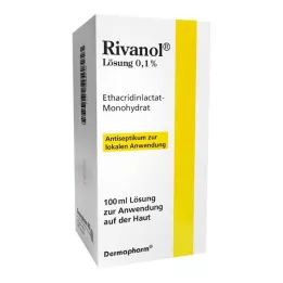 RIVANOL Solución al 0,1%, 100 ml