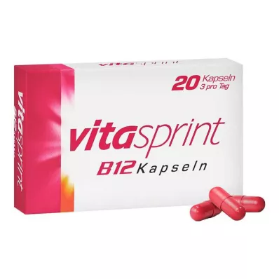 VITASPRINT B12 Cápsulas, 20 Cápsulas