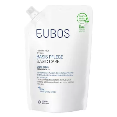 EUBOS CREME Recambio de baño de aceite, 400 ml