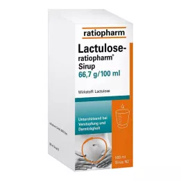 LACTULOSE-ratiopharm jarabe, 500 ml