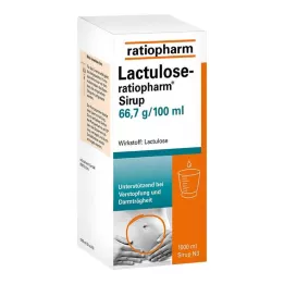 LACTULOSE-ratiopharm jarabe, 1000 ml