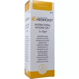 MEDIHONEY gel antibacteriano para heridas, 5X20 g