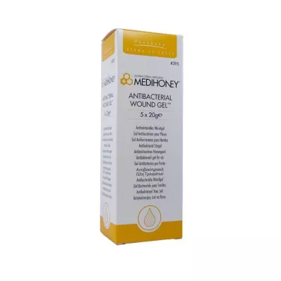 MEDIHONEY gel antibacteriano para heridas, 5X20 g