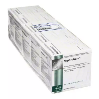 NEPHROTRANS cápsulas con cubierta entérica, 5X100 unidades
