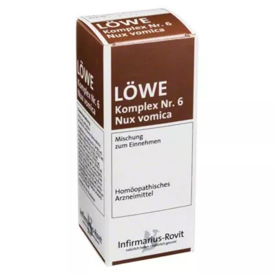 Complejo León No. 6 Gotas Nux Vomica, 100 ml