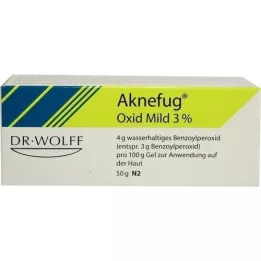 AKNEFUG gel de óxido suave al 3%, 50 g