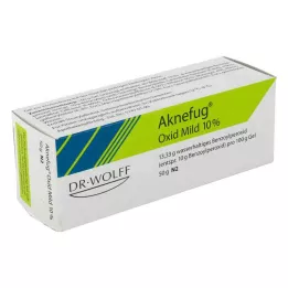 AKNEFUG óxido gel suave al 10%, 50 g