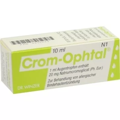 CROM-OPHTAL Gotas para los ojos, 10 ml