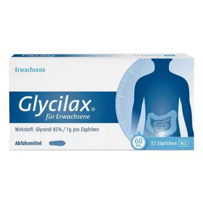 GLYCILAX Supositorios para adultos, 12 uds GLYCILAX Supositorios para adultos, 12 uds