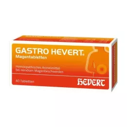 GASTRO-HEVERT Comprimidos para el estómago, 40 unidades