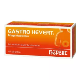 GASTRO-HEVERT Comprimidos para el estómago, 40 unidades
