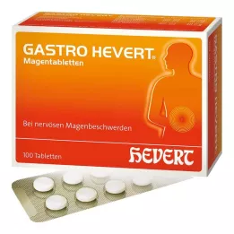 GASTRO-HEVERT Comprimidos para el estómago, 100 unidades