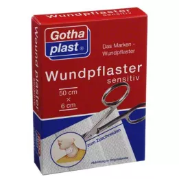 GOTHAPLAST Herida de yeso sensible de 6 cm x 0,5 m cortada, 1 ud