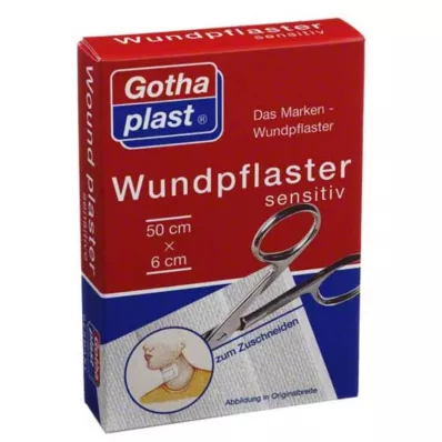 GOTHAPLAST Herida de yeso sensible de 6 cm x 0,5 m cortada, 1 ud