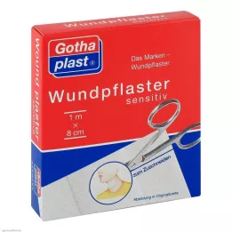 GOTHAPLAST Herida de yeso sensible de 8 cmx1 m cortada, 1 ud