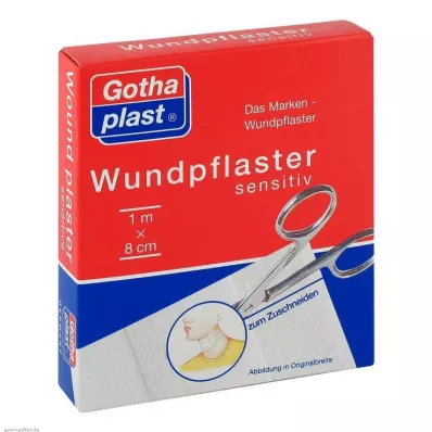 GOTHAPLAST Herida de yeso sensible de 8 cmx1 m cortada, 1 ud GOTHAPLAST Herida de yeso sensible de 8 cmx1 m cortada, 1 ud