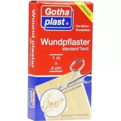 GOTHAPLAST Parche para heridas stand.4 cmx1 m cortado, 1 ud